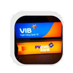 Hộp đèn ngân hàng